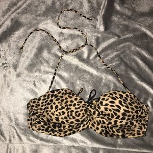 Victoria’s Secret bikini top. Cheetah print.